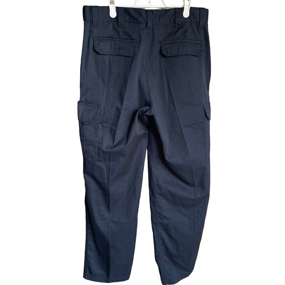 Opal Navy Blue Tough Cargo Pants Montreal 34' x 32' Men's, Eight Pockets - Picture 2 of 15